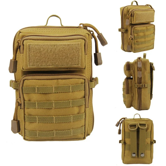 StrikerGear Tactical Multifunction Holster: Molle Hip Waist Bag