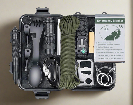 AdventurePro 15-in-1 Emergency Survival Kit